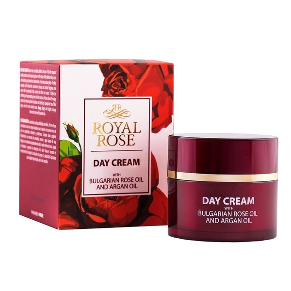 Day Cream Royal Rose with Bulgarian Rose oil and Argan oil