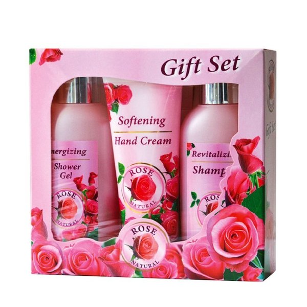 Rose Natural Giftset whit hand cream