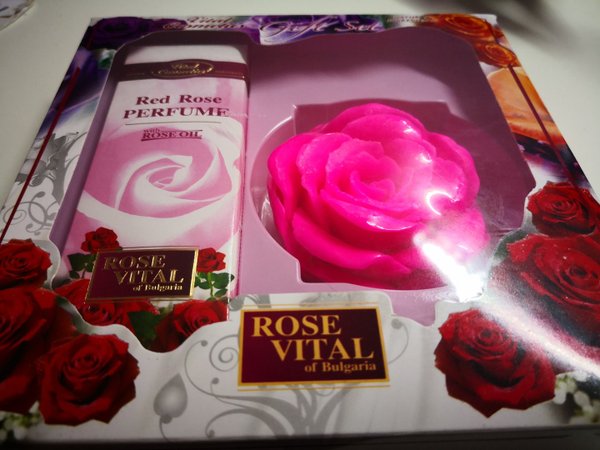 Rose of Bulgaria - Red Rose Geschenkset