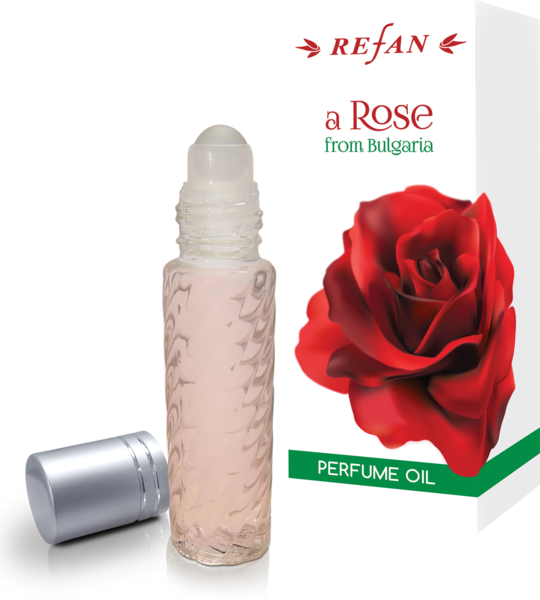 a Rose from Bulgaria roll on parfume oil