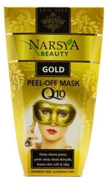 Gold Peel off Maske mit q10