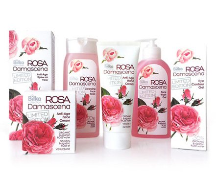 Rosa damascena anti age body cream