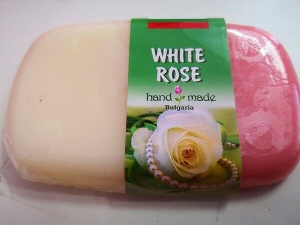 HANDMADE GLYCERIN SOAP White ROSE