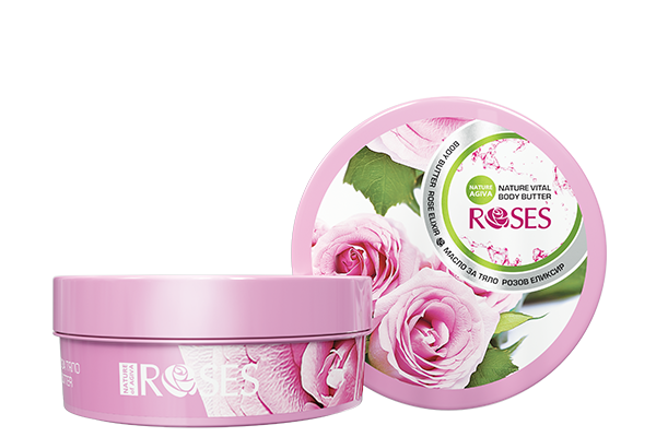 Body Butter Roses with rose elexir
