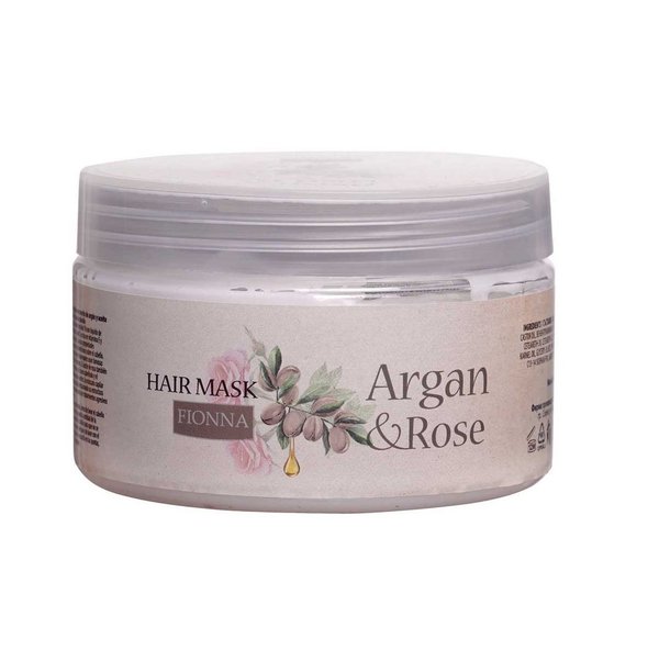 Regenerierende Haarmaske Argan & Rose - Arganöl und Rosenöl der Damascena Rose -Fionna